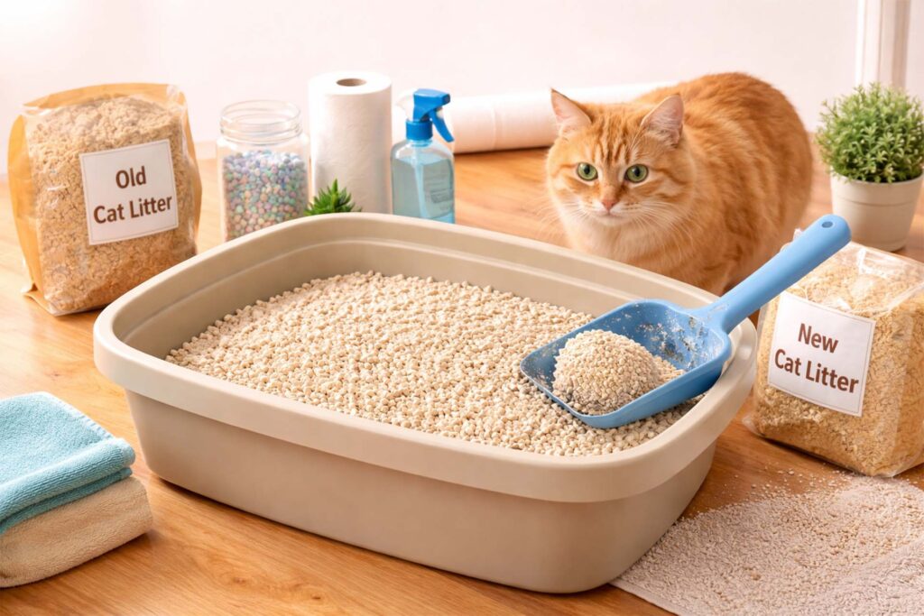 Change Cat Litter