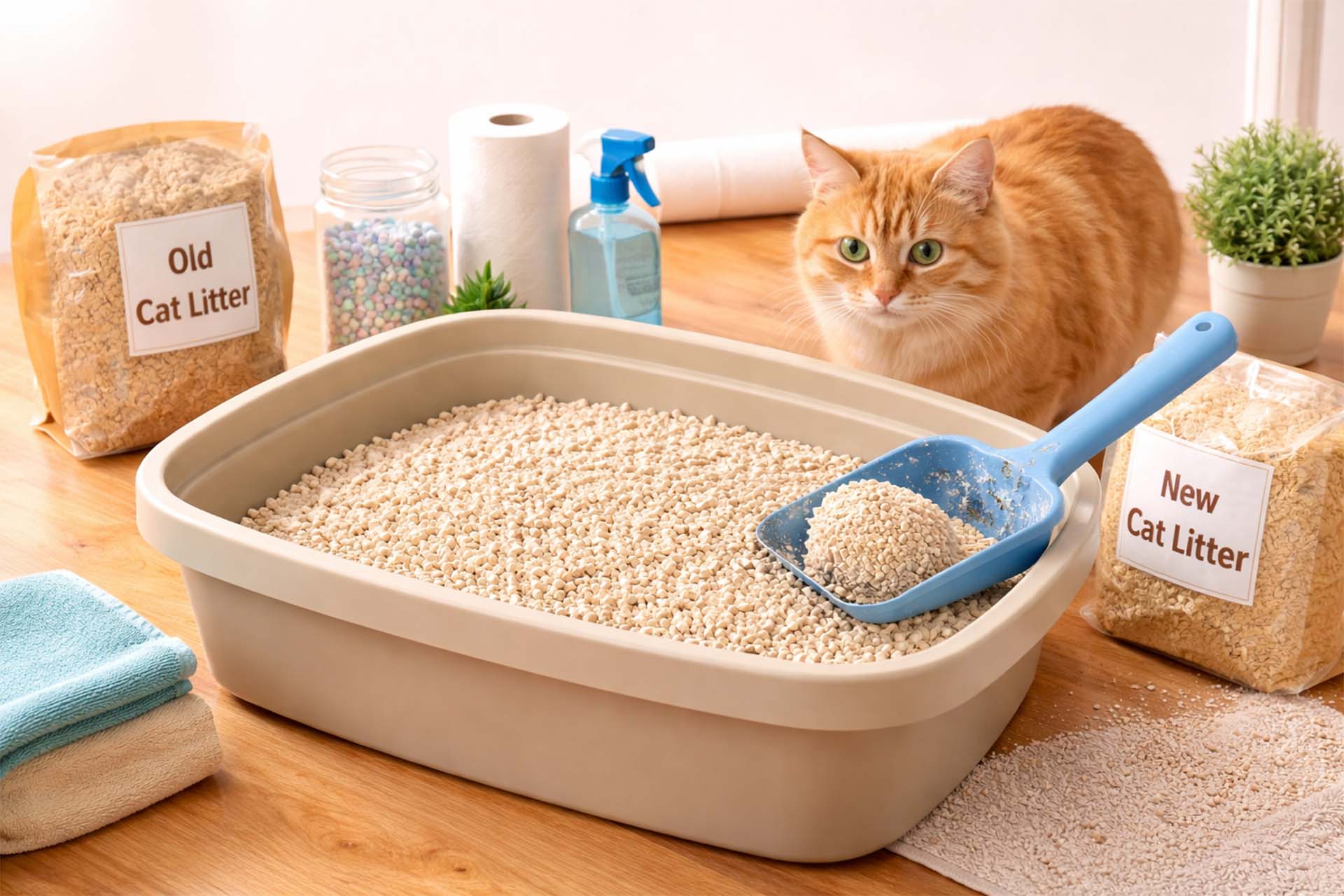 Change Cat Litter