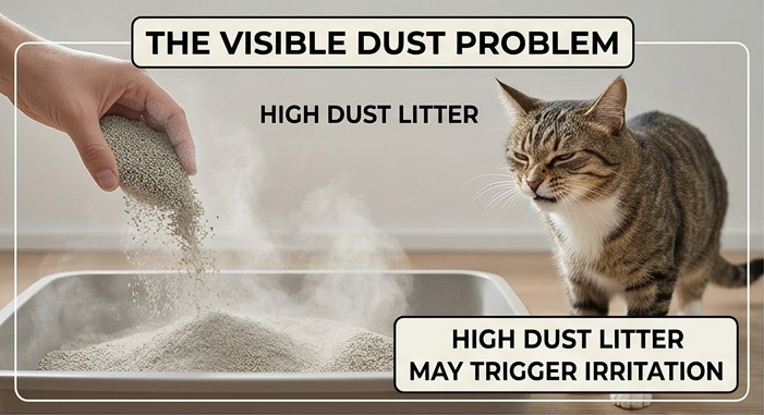 Low Dust Cat Litter Guide for Respiratory-Sensitive Cats