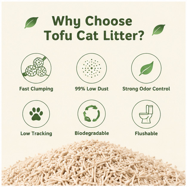 Why Choose Tofu Cat Litter