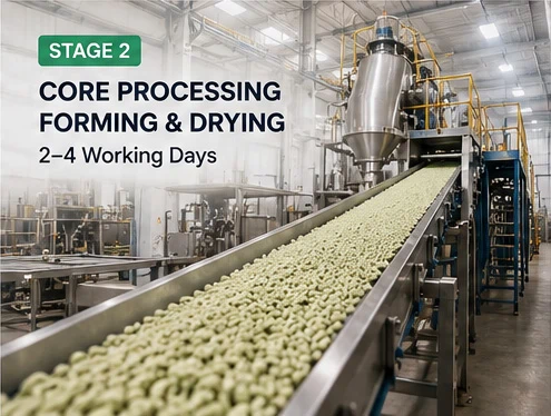 cat litter manufacturing process production line extrusion drying and forming tofu cat litter factory