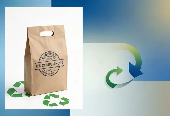 Cat litter manufacturer's recyclable packaging meeting EU PPWR 2026 rules