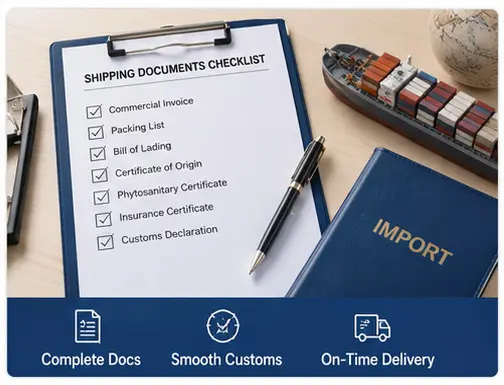 Cat litter export documentation checklist for customs clearance and international shipping
