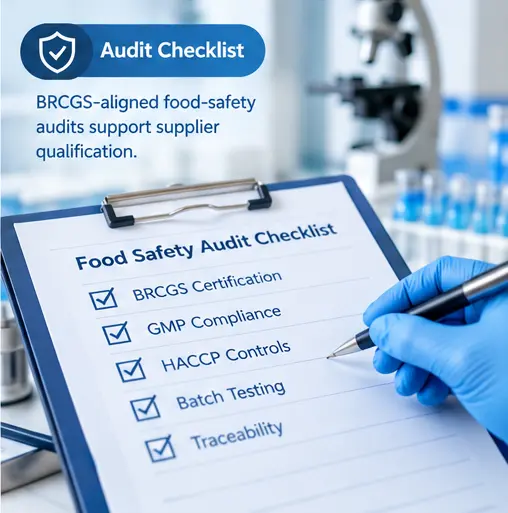 Audit checklist Cat treat OEM food-safety and traceability audit checklist