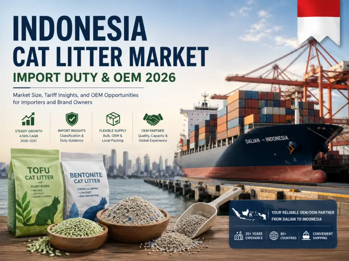 Indonesia cat litter market with OEM, import and private-label opportunities
