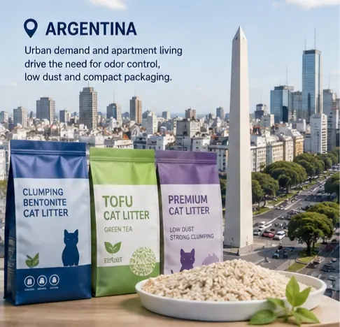 Argentina cat litter market and import opportunities